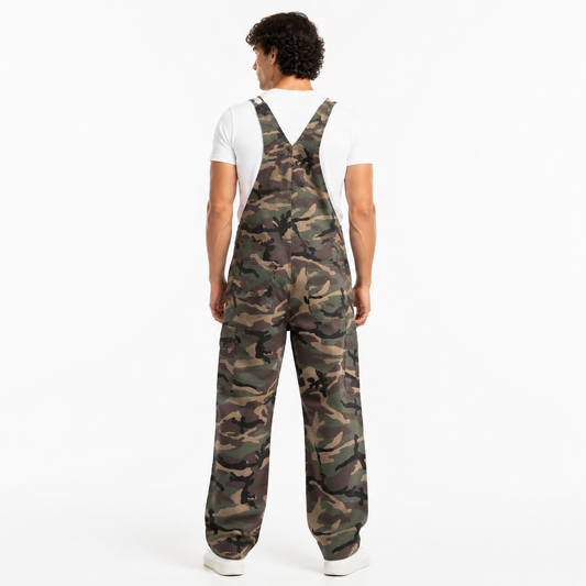 HME Men’s Black Denim Jumpsuit