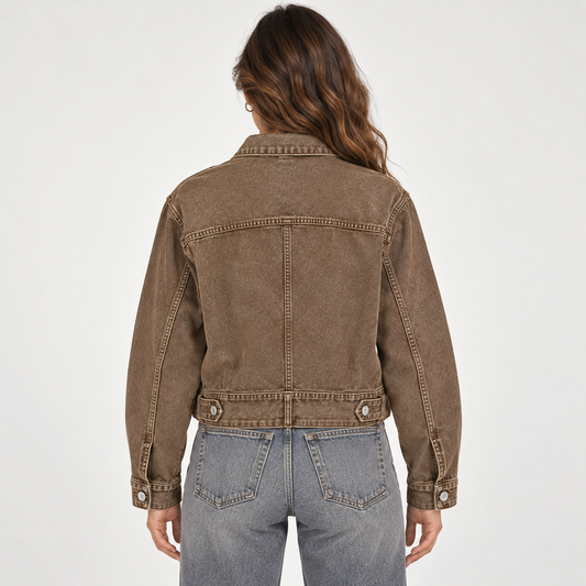 HME Women’s Dark Wash Denim Jacket