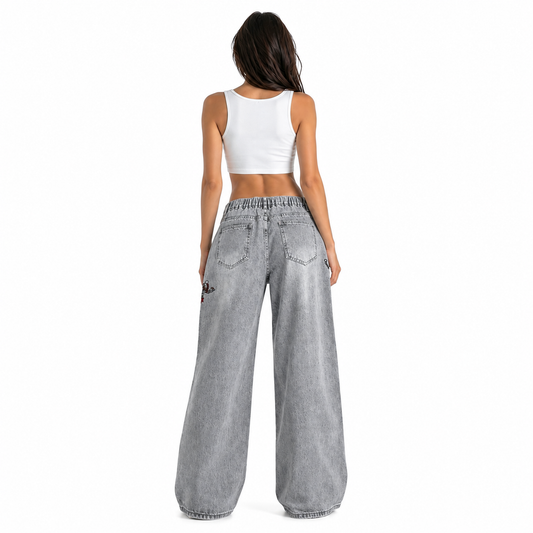 HME Women’s Premium Light Wash High-Rise Jeans Premium