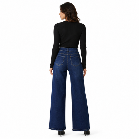 HME Women’s Aspen Dark Wash High-Rise Jeans Premium