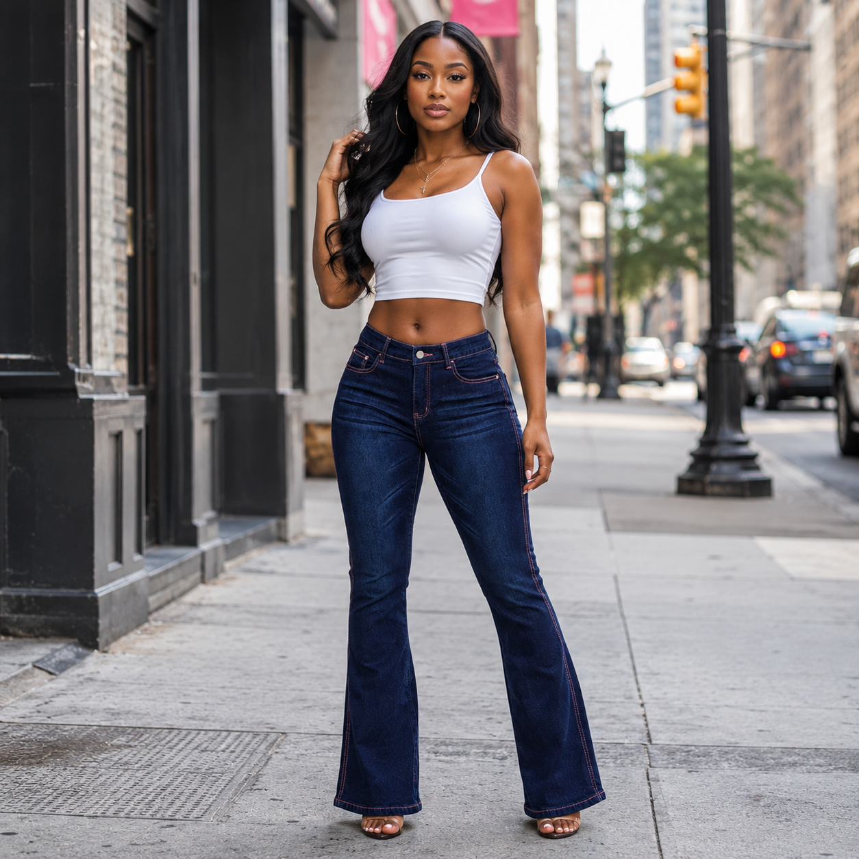 HME Women’s Signature Indigo High-Rise Jeans