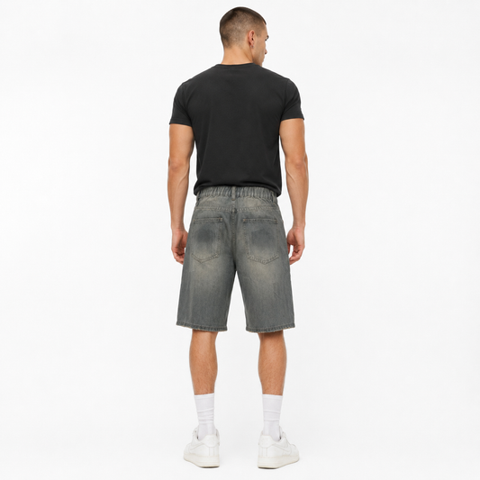HME Men’s Classic Tan Denim Shorts