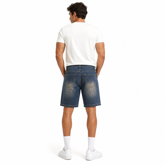 HME Men’s Charcoal Denim Shorts
