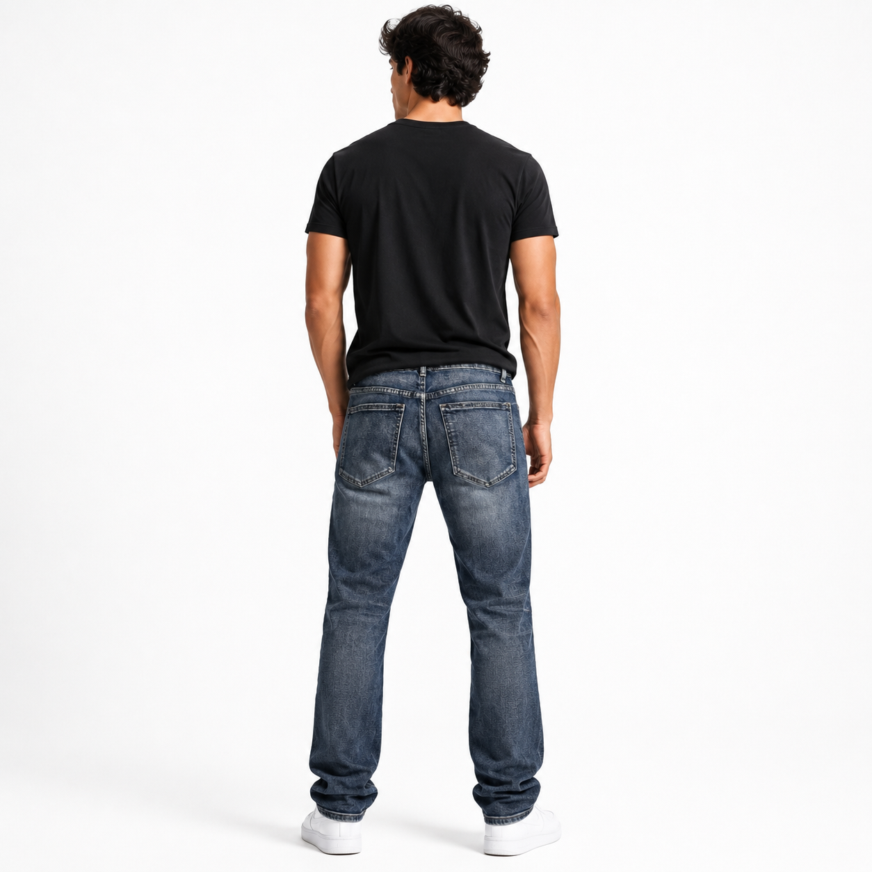 HME Men’s Core Dark Wash Straight-Leg Jeans