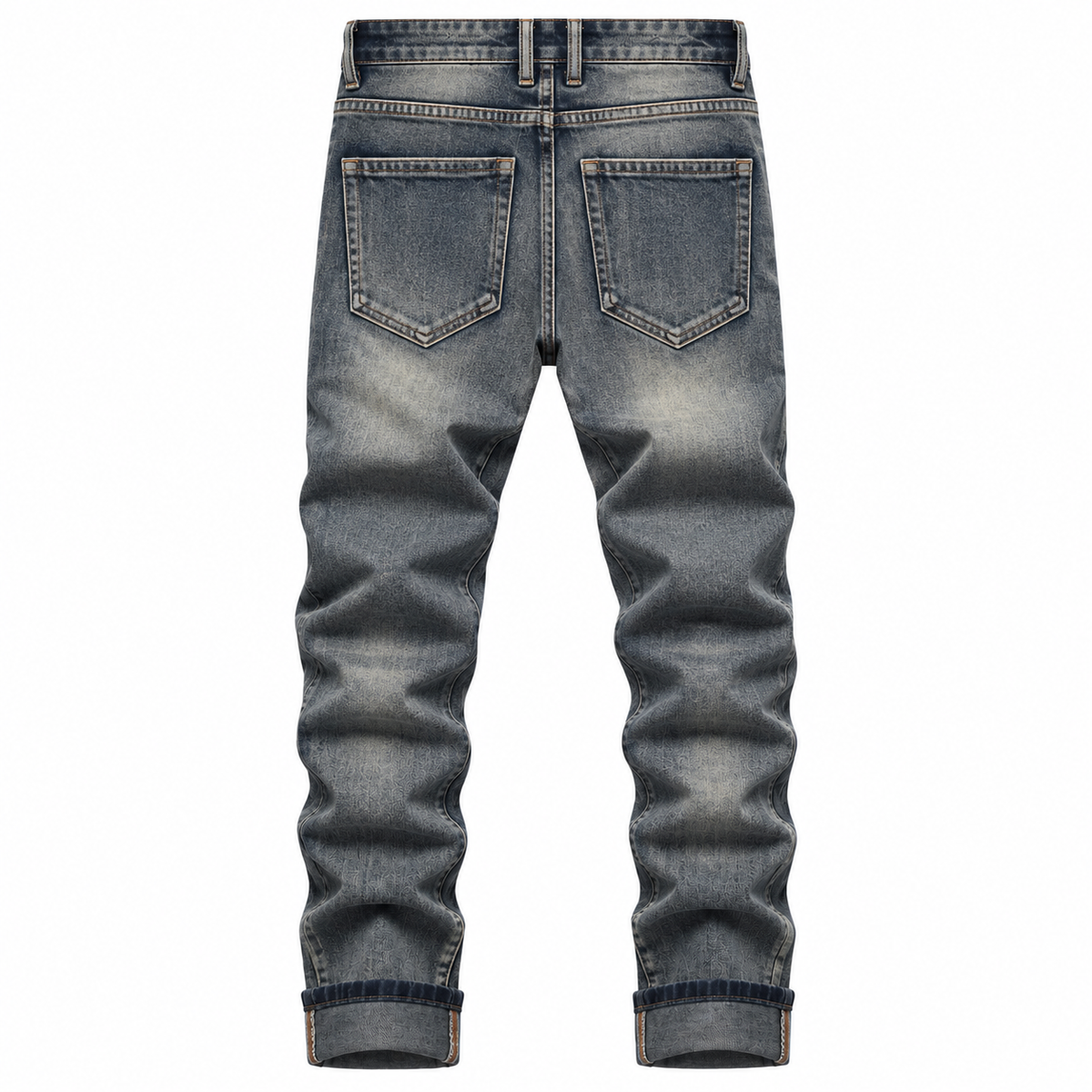HME Men’s Select Mid Wash Cargo Jeans