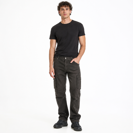 HME Men’s Classic Olive Cargo Jeans