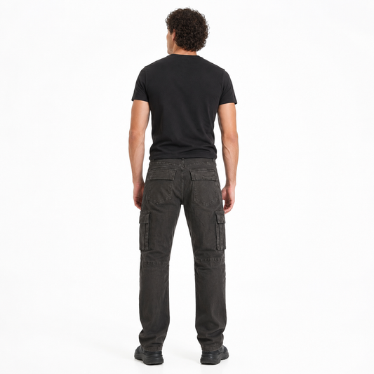 HME Men’s Classic Olive Cargo Jeans