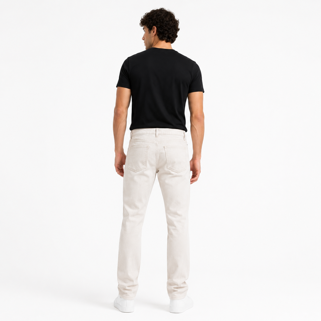 HME Men’s Rust Straight-Leg Jeans