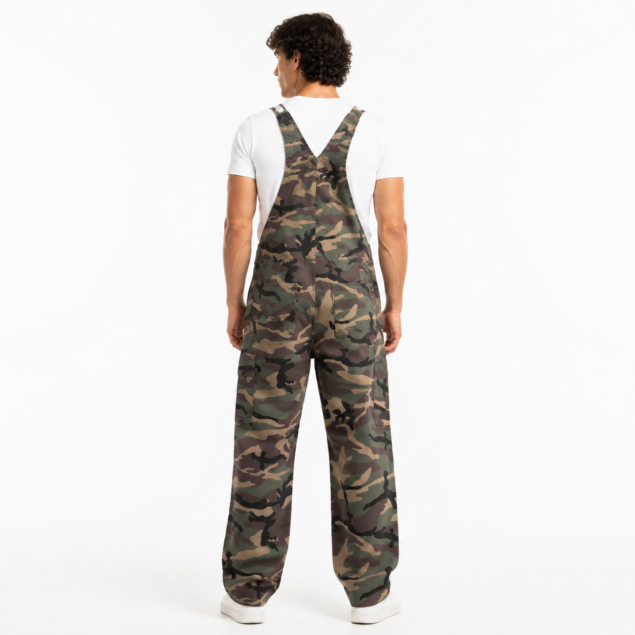 HME Men’s Black Denim Jumpsuit