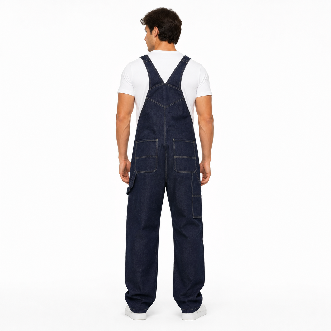HME Men’s Classic Indigo Denim Jumpsuit