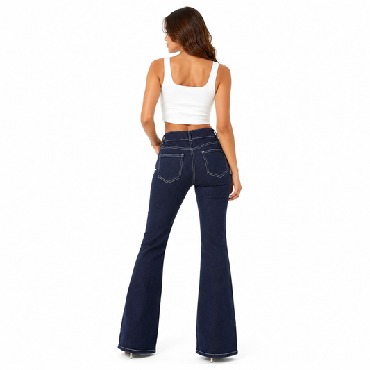 HME Women’s Classic Dark Wash High-Rise Jeans