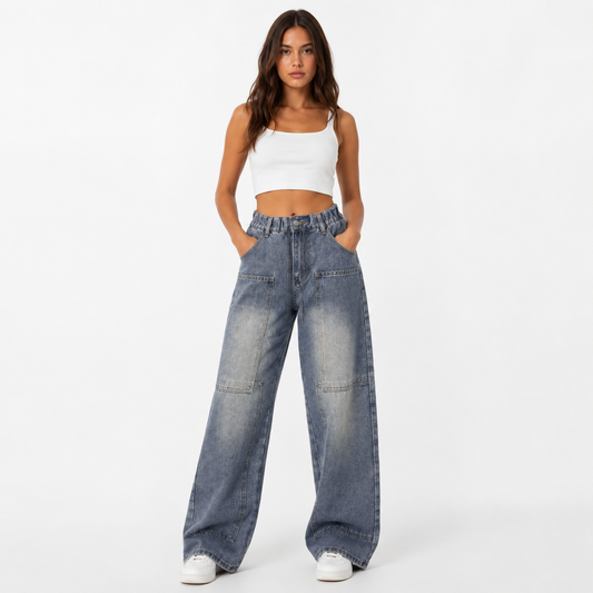 HME Women’s Heritage Light Wash High-Rise Jeans