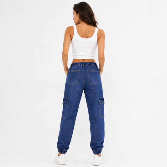 HME Women’s White High-Rise Jeans