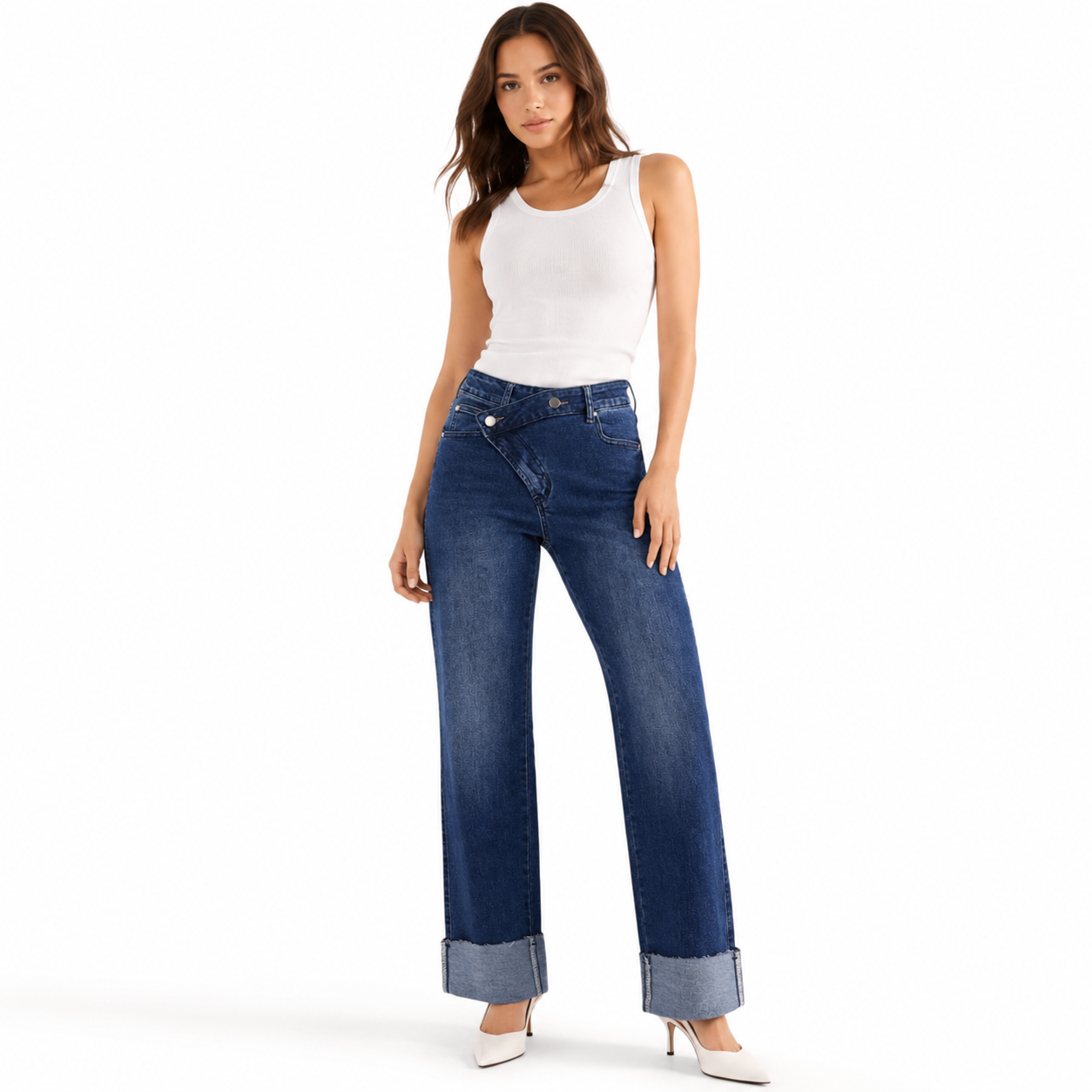 HME Women’s Urban Mid Wash High-Rise Jeans