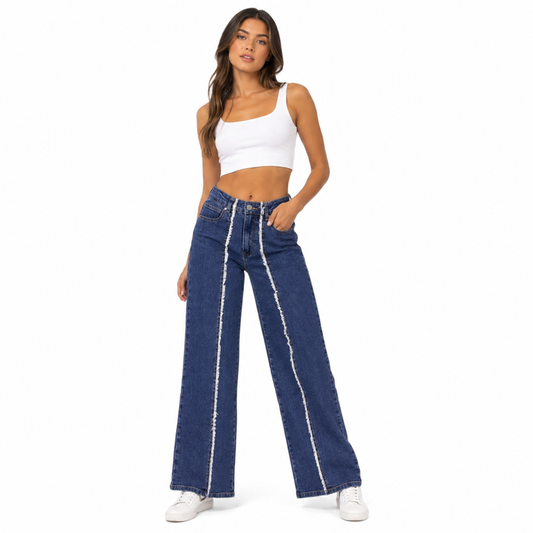 HME Women’s Signature Dark Wash High-Rise Jeans Premium