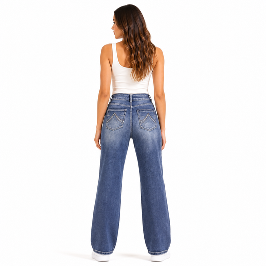 HME Women’s Signature Grey High-Rise Jeans