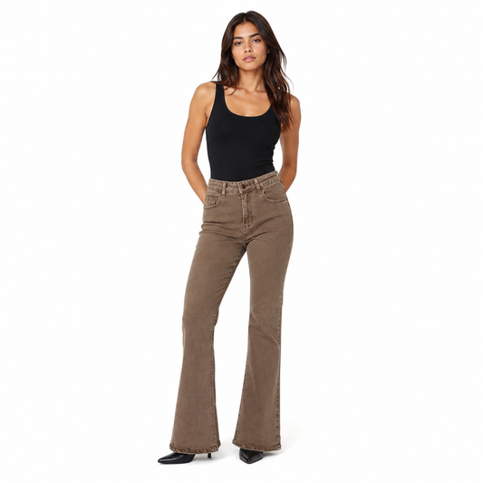 HME Women’s Rust High-Rise Jeans