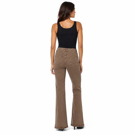 HME Women’s Rust High-Rise Jeans