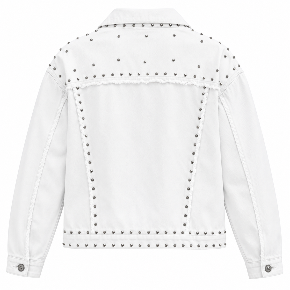 HME Women’s White Denim Jacket