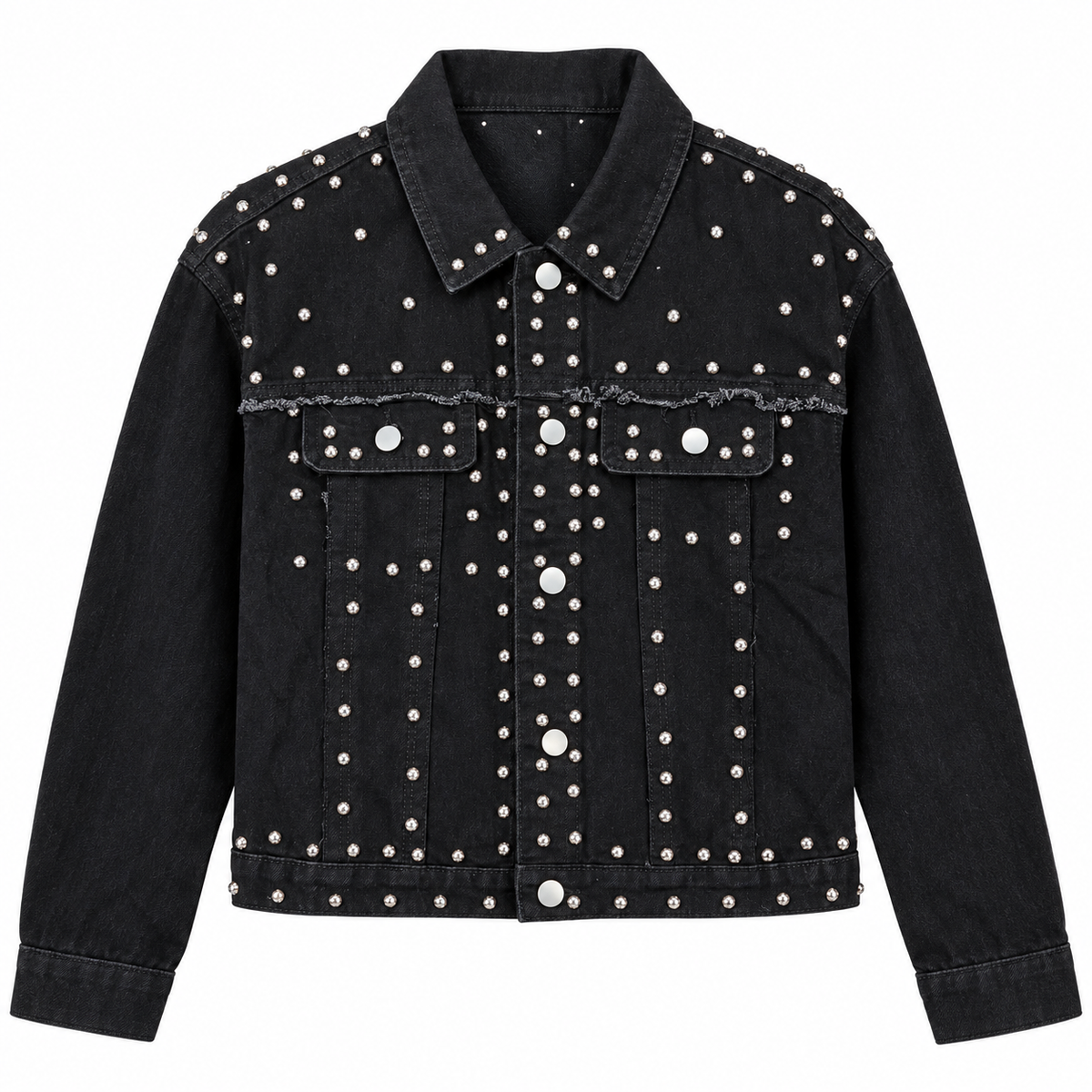 HME Women’s Black Denim Jacket