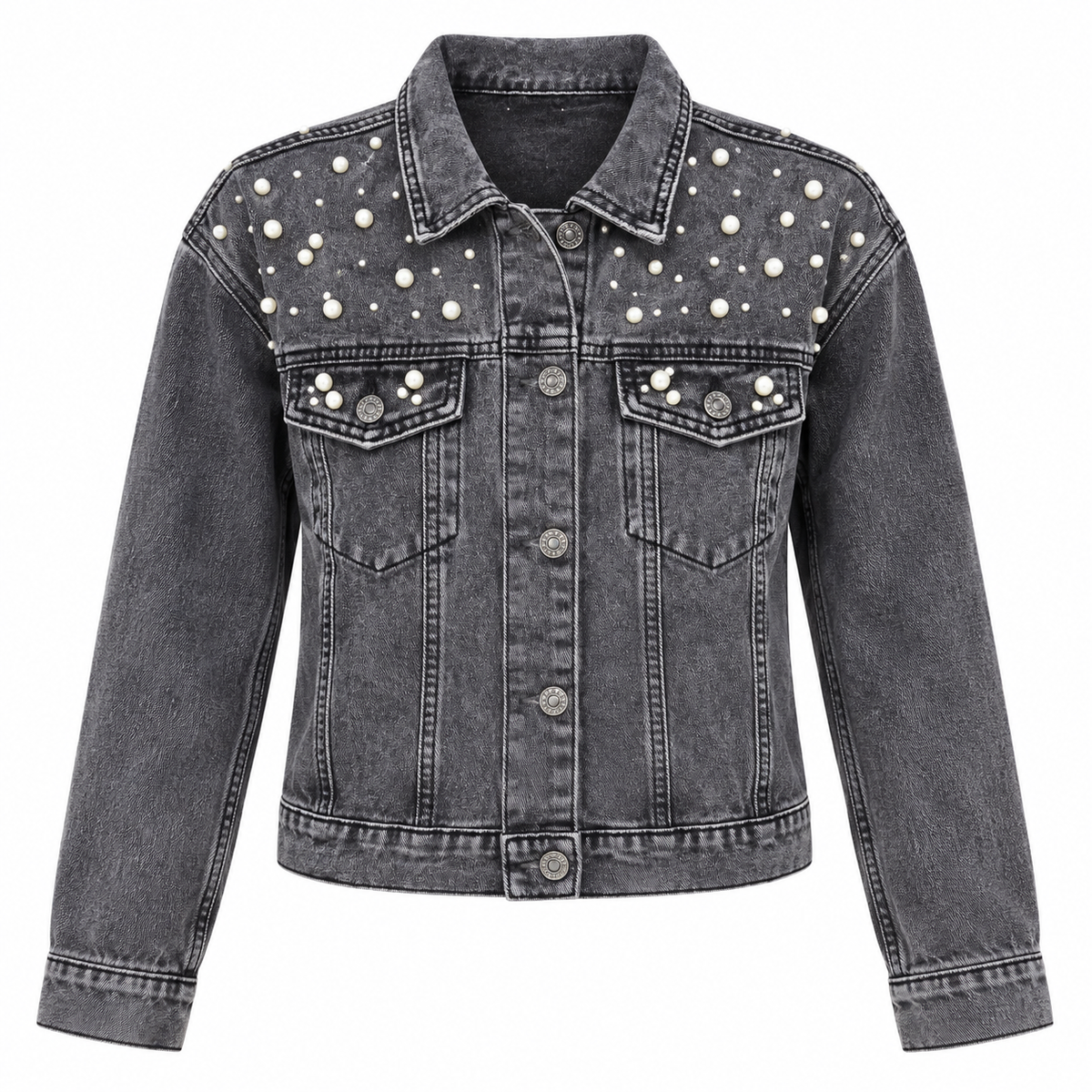 HME Women’s Classic Black Denim Jacket