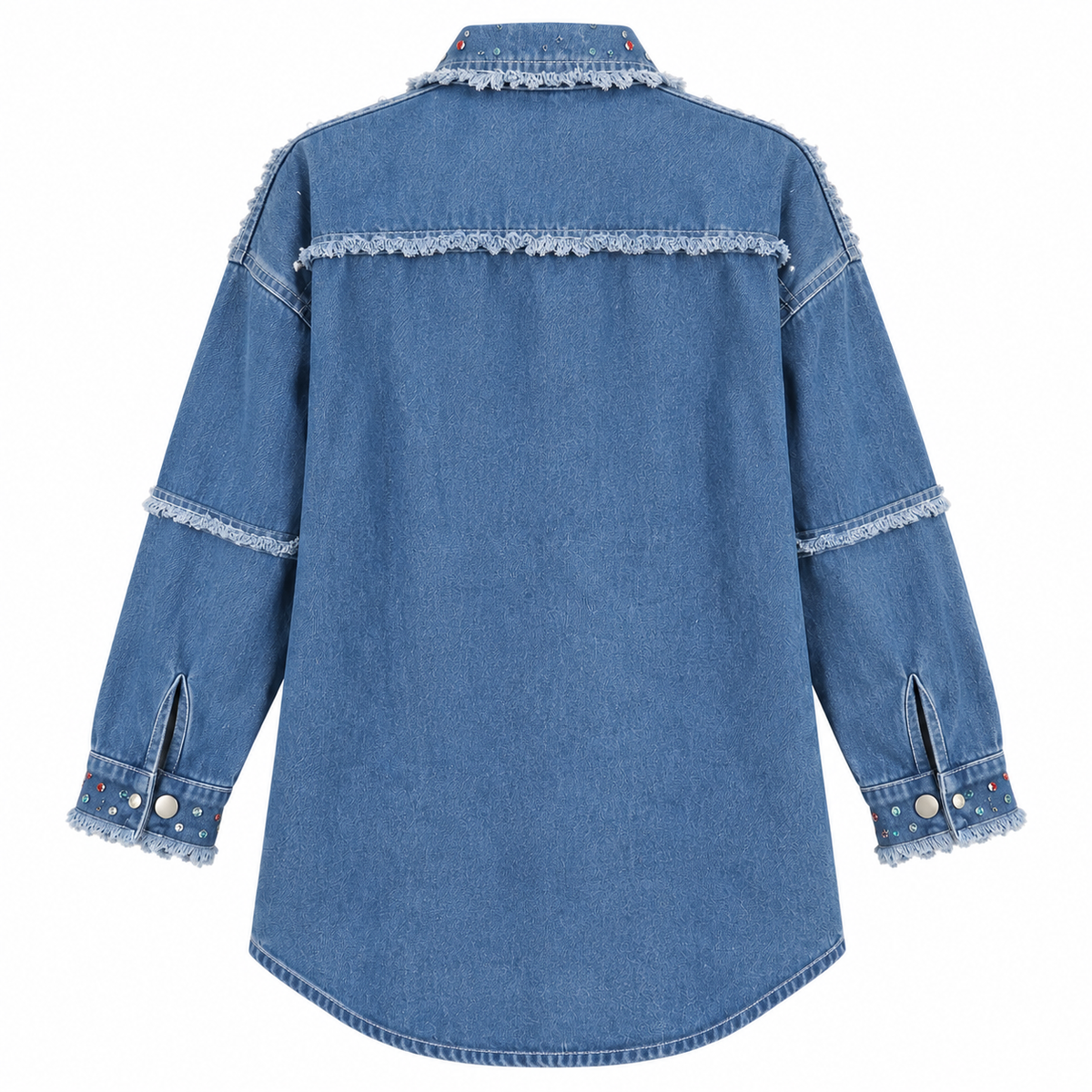 HME Women’s Classic Mid Wash Denim Jacket
