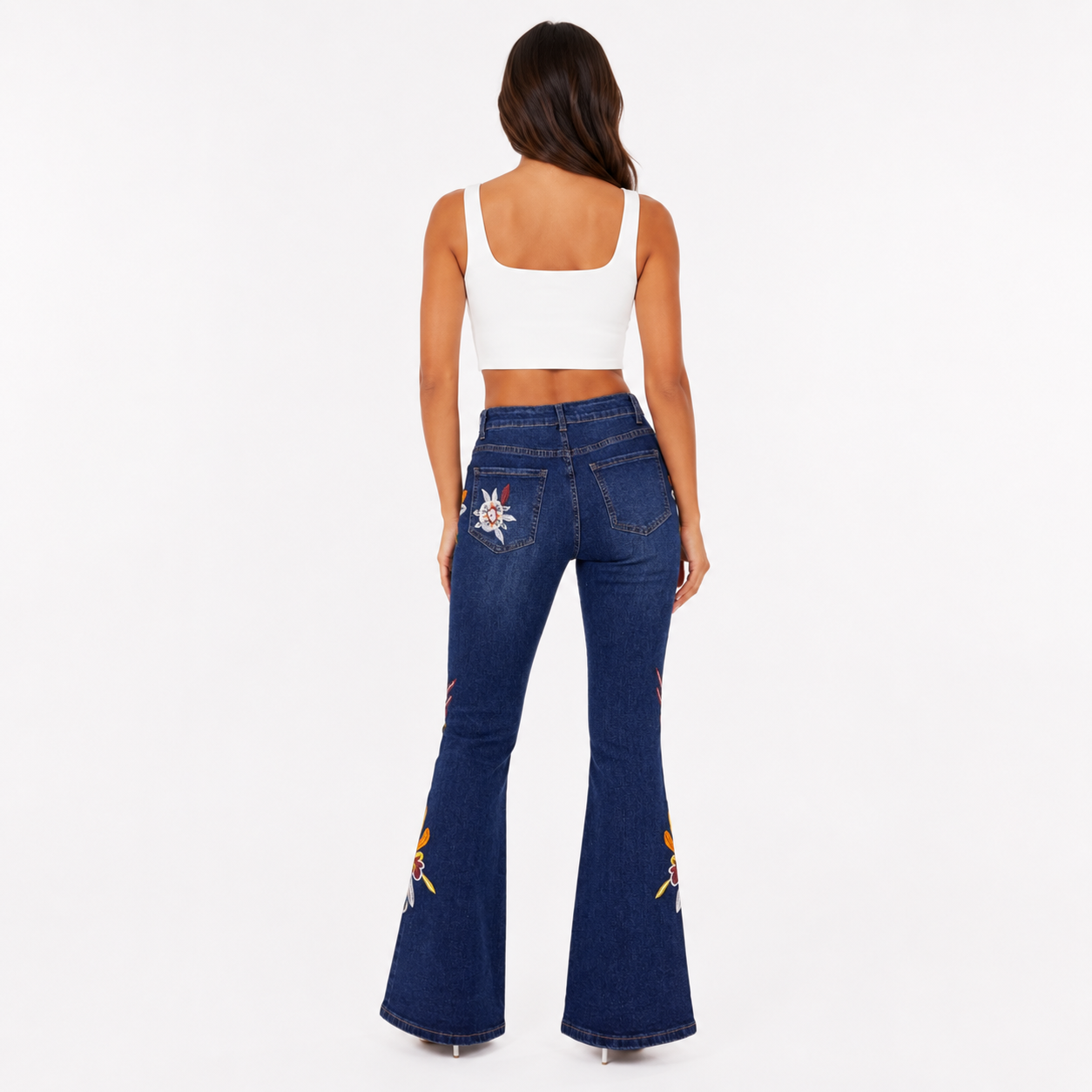 HME Women’s Essential Grey High-Rise Jeans