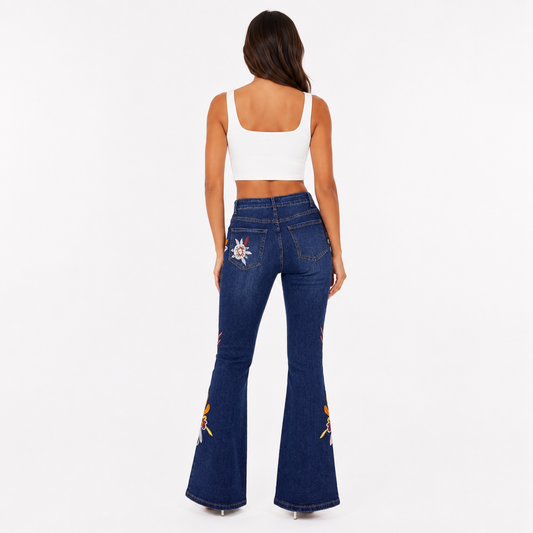 HME Women’s Essential Grey High-Rise Jeans