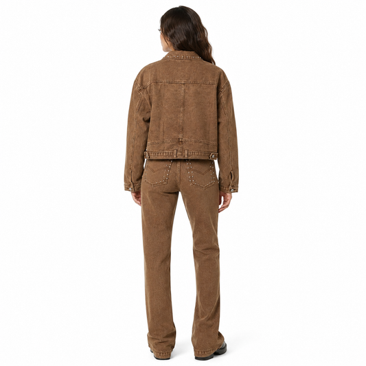 HME Women’s Dark Wash Denim Jacket