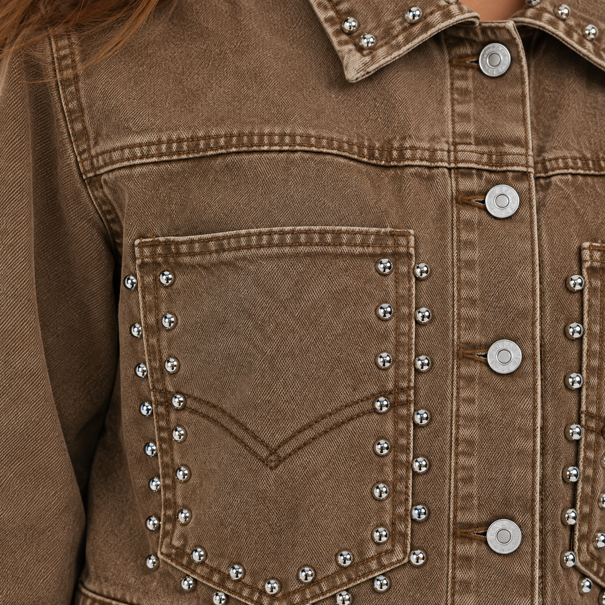 HME Women’s Dark Wash Denim Jacket