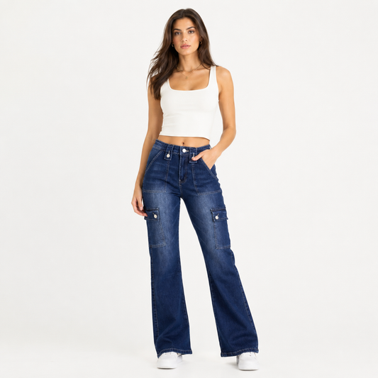 HME Women’s Elite Dark Wash High-Rise Jeans