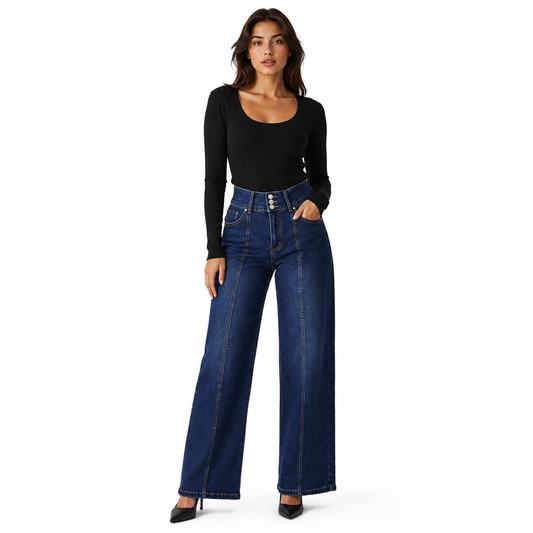 HME Women’s Aspen Dark Wash High-Rise Jeans Premium