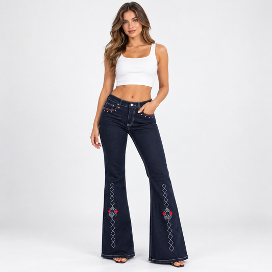 HME Women’s Premium Indigo High-Rise Jeans