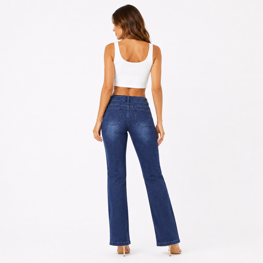 HME Women’s Prime Dark Wash High-Rise Jeans Premium