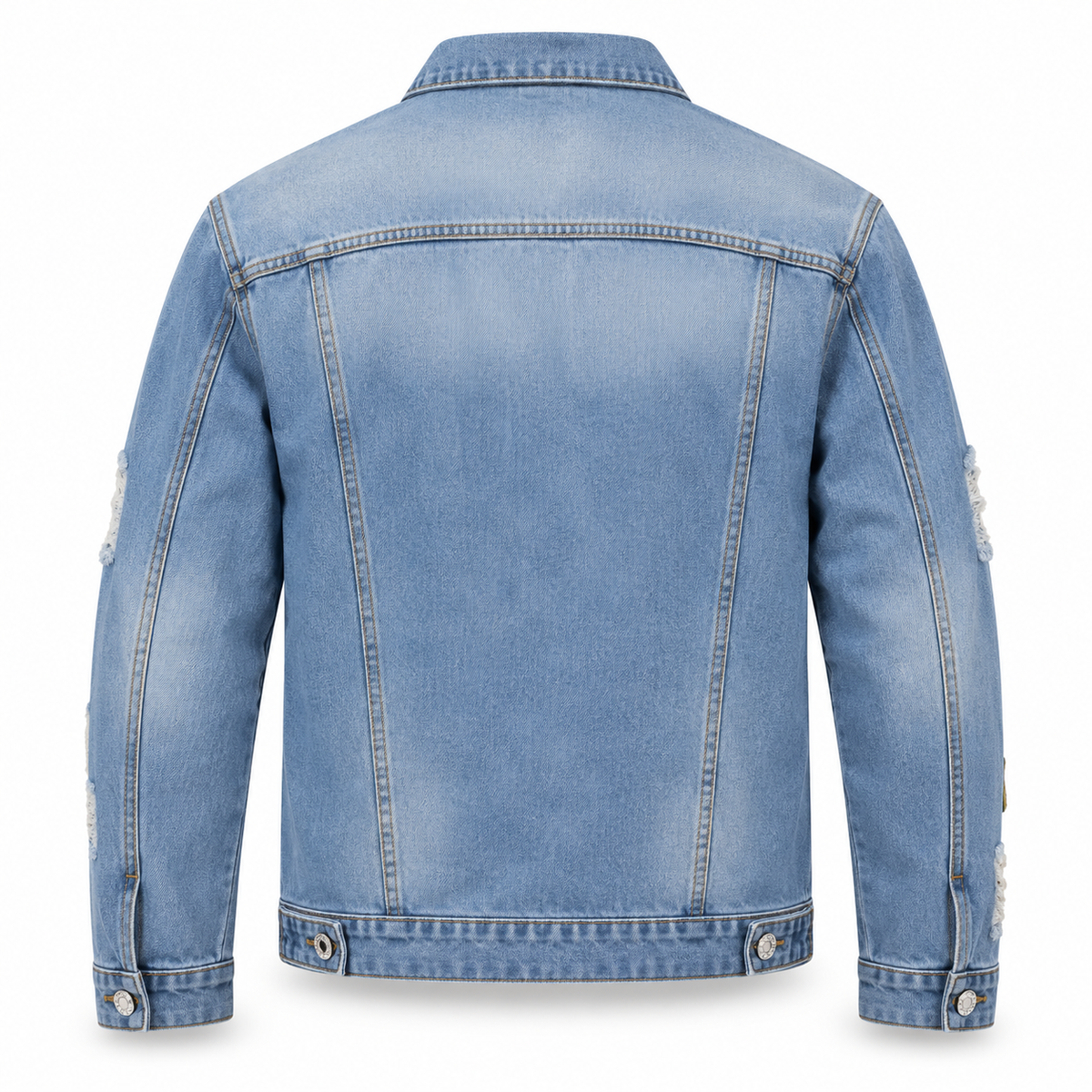 HME Men's Everyday Light Blue Denim Trucker Jacket