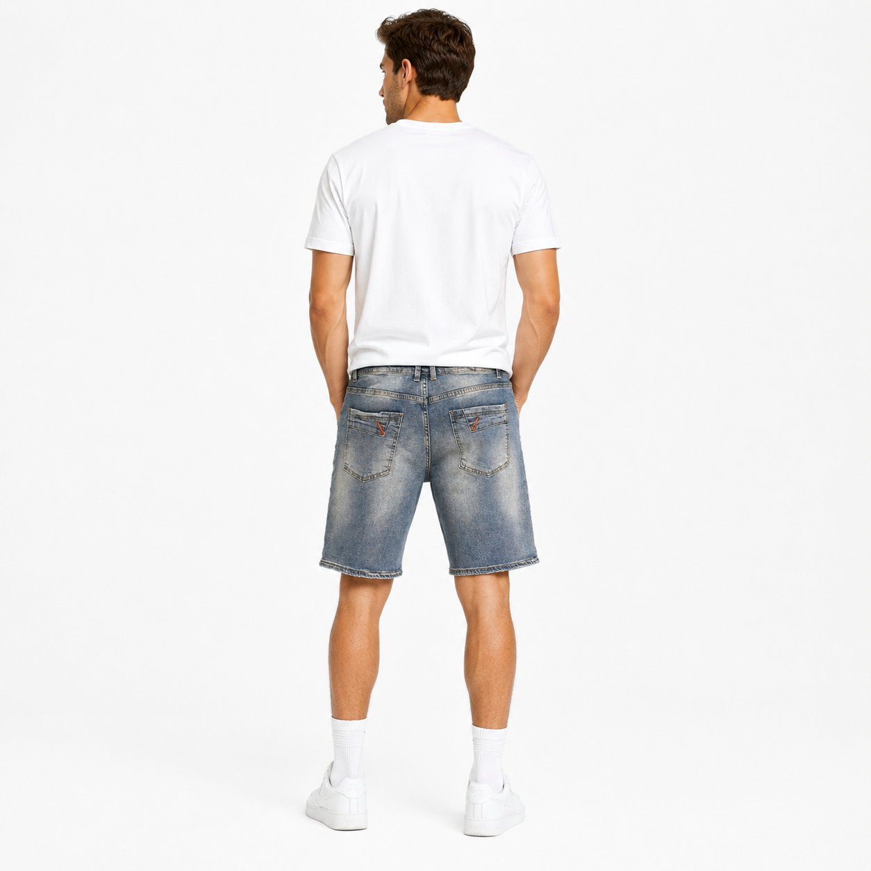 HME Men’s Everyday Light Wash Denim Shorts