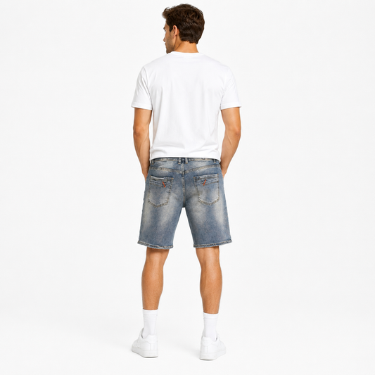 HME Men’s Everyday Light Wash Denim Shorts