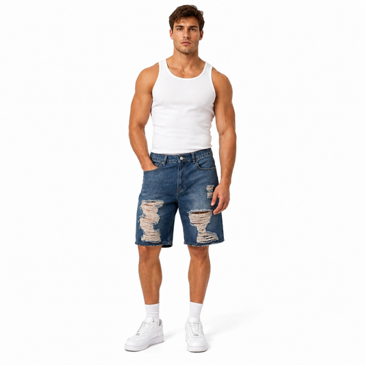 HME Men’s Classic Rust Denim Shorts