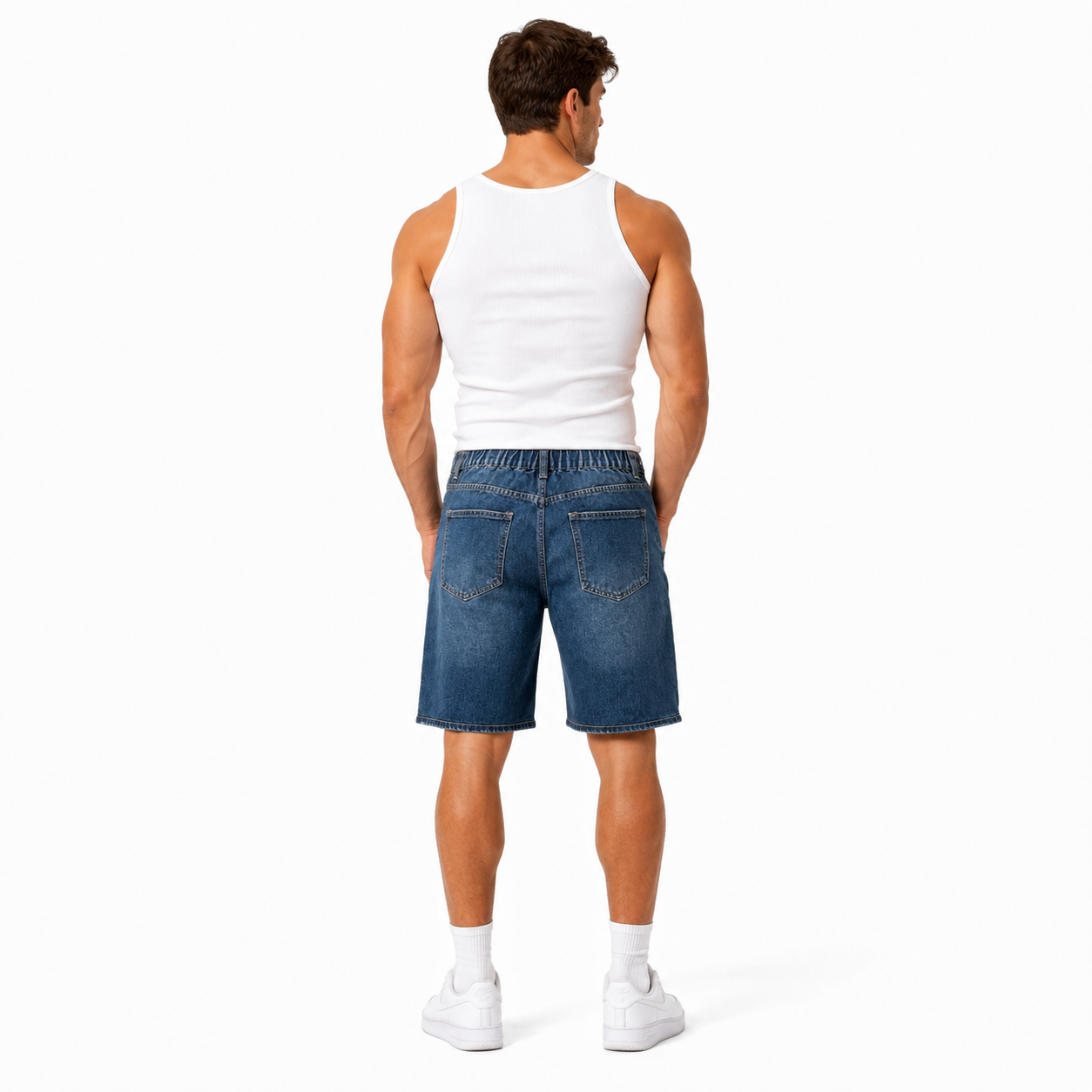 HME Men’s Classic Rust Denim Shorts