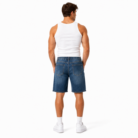 HME Men’s Classic Rust Denim Shorts