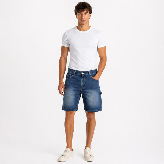 HME Men’s Dark Wash Denim Shorts