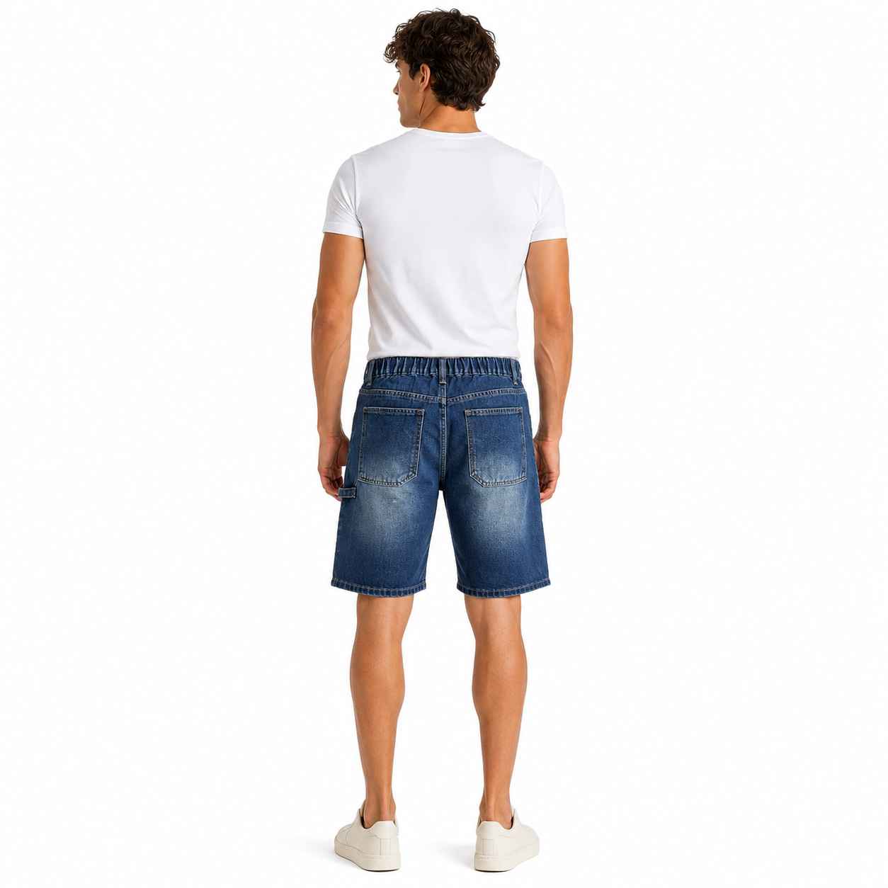 HME Men’s Dark Wash Denim Shorts