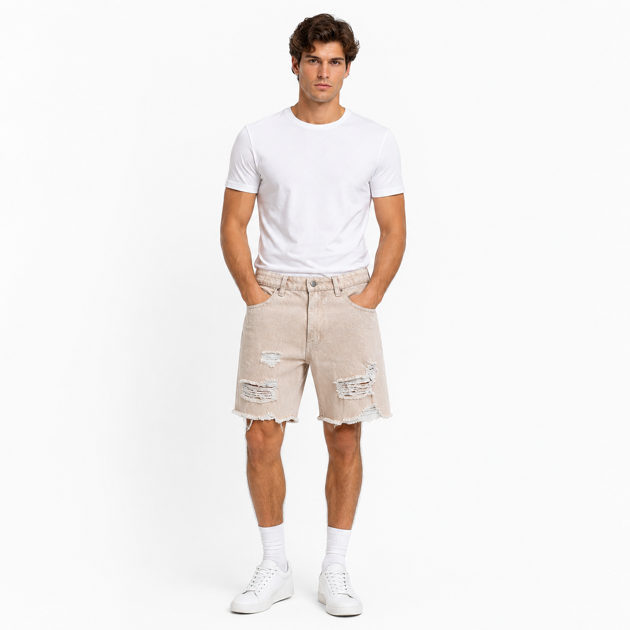 HME Men’s Rust Denim Shorts