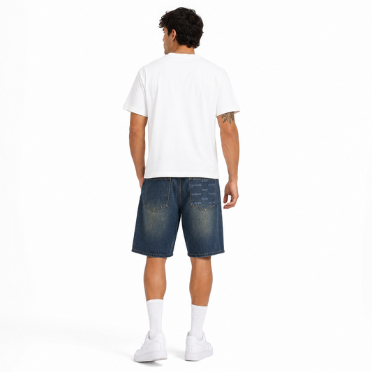 HME Men’s Tan Denim Shorts